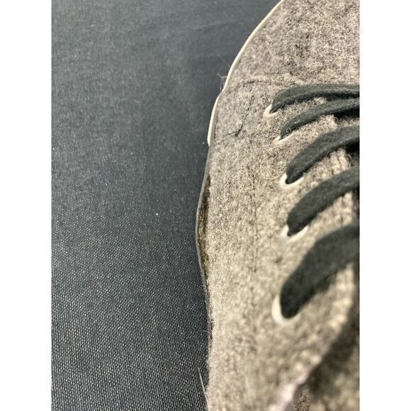 Woolrich Men's Low Top Sneakers Gray Ombre Wool Lace Up Shoes Size 11 - Picture 12 of 13